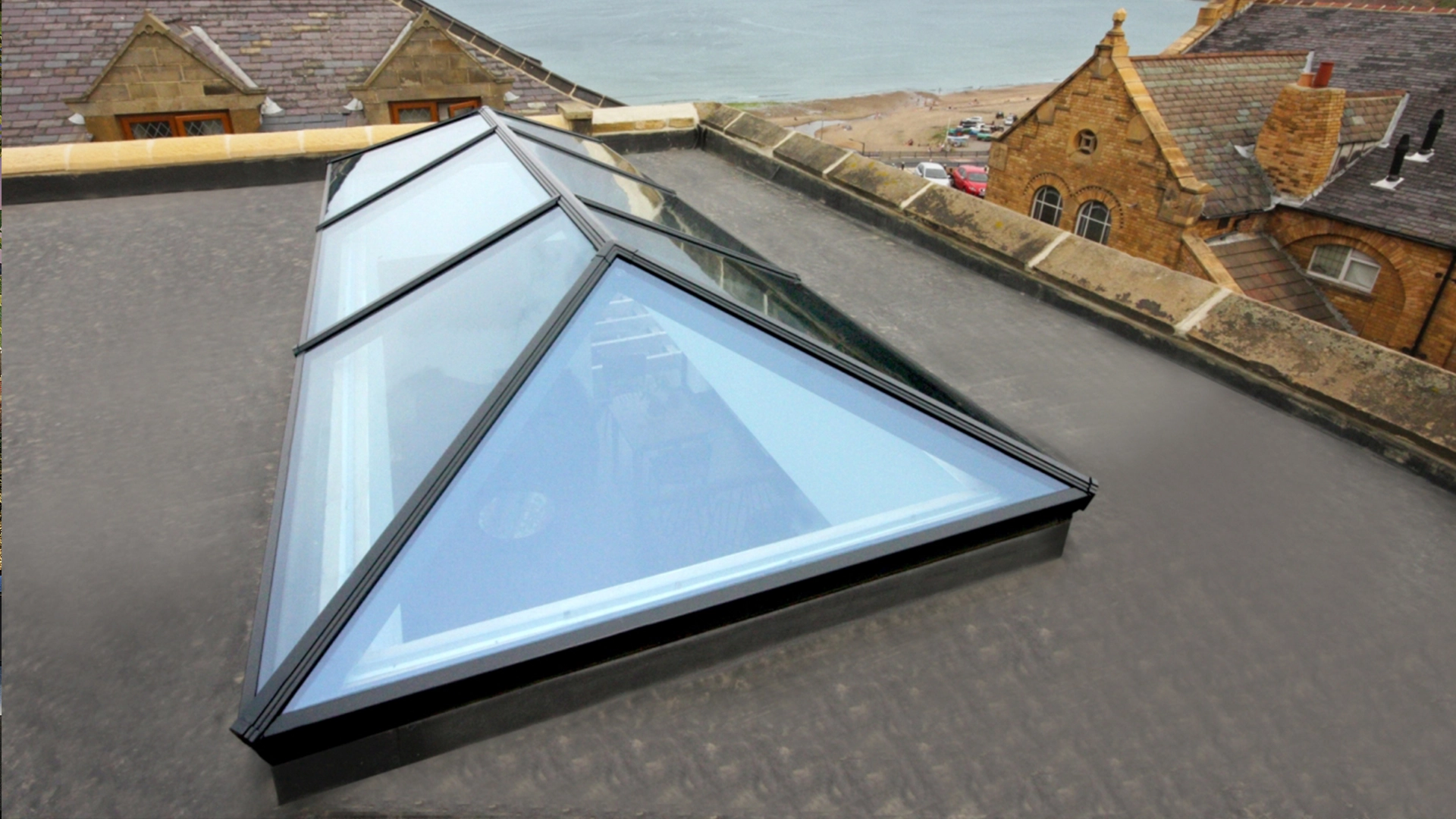 Energy ratings chart and high-performance window context